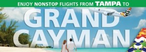 Now fly nonstop from Tampa to Grand Cayman from just US$404 roundtrip including taxes & fees!